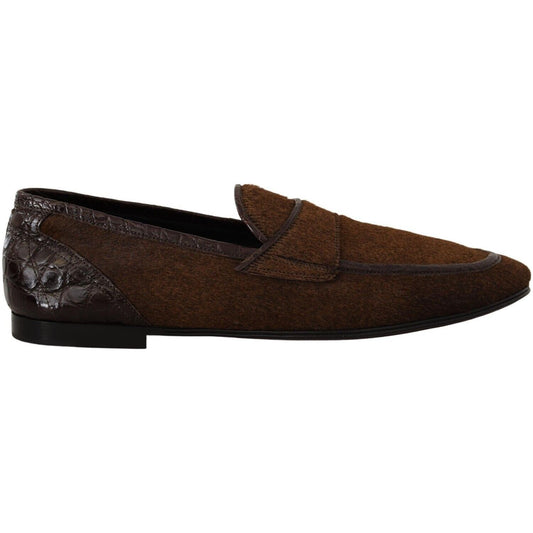 Dolce & Gabbana Exquisite Exotic Leather Loafers brown-exotic-leather-mens-slip-on-loafers-shoes s-l1600-15-7-eceaf0fe-f06.jpg