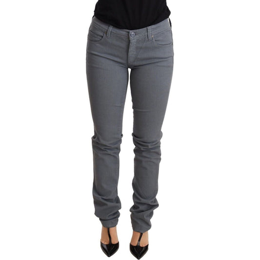 Ermanno Scervino Sleek Gray Low Waist Skinny Jeans Jeans & Pants gray-low-waist-skinny-slim-trouser-cotton-jeans s-l1600-159-36e18a50-9aa.jpg