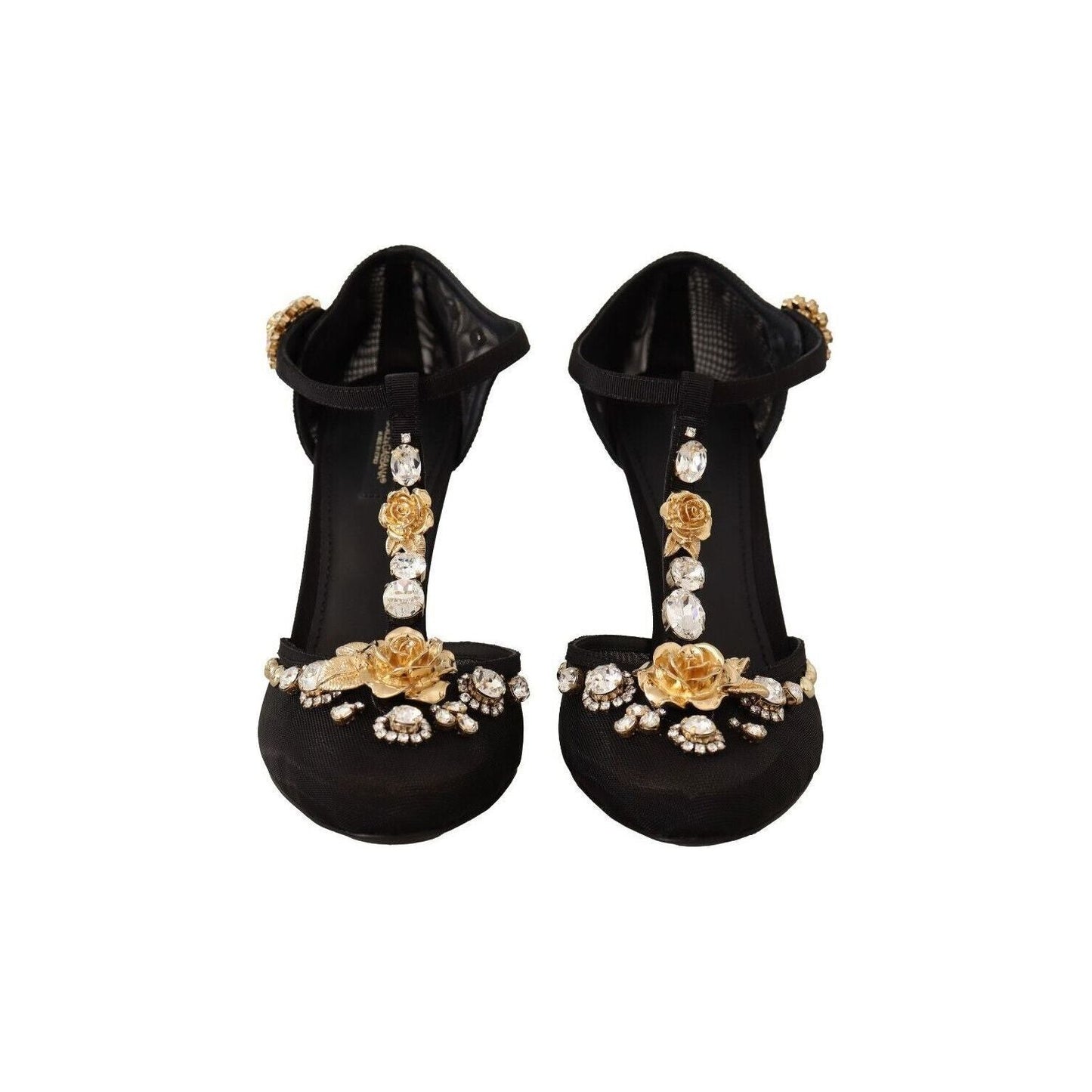 Dolce & Gabbana Elegant Crystal-Embellished Mesh T-Strap Pumps black-mesh-crystals-t-strap-heels-pumps-shoes s-l1600-183-81695117-b24.jpg