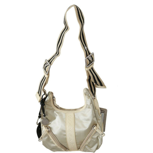 WAYFARERChic White Fabric Shoulder Bag - Perfect for Any OccasionMcRichard Designer Brands£169.00