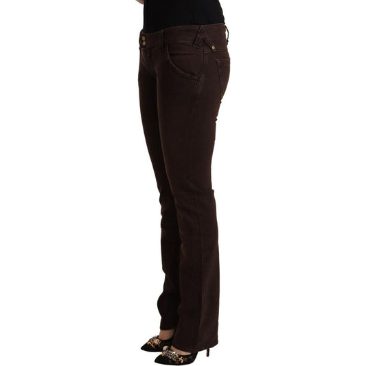 CYCLE Elegant Slim Fit Cotton Stretch Jeans brown-cotton-stretch-low-waist-slim-fit-denim-jeans