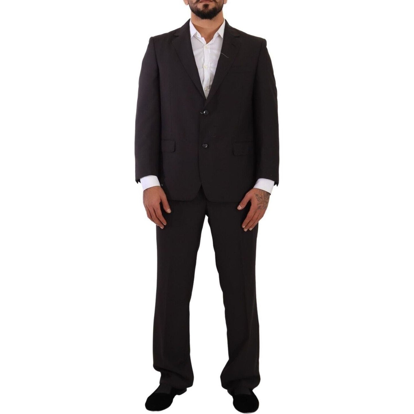 Domenico Tagliente Sleek Grey 2-Piece Mens Suit with Notch Lapels gray-polyester-single-breasted-formal-suit-1 s-l1600-19-4-75fc1abd-3e5.jpg