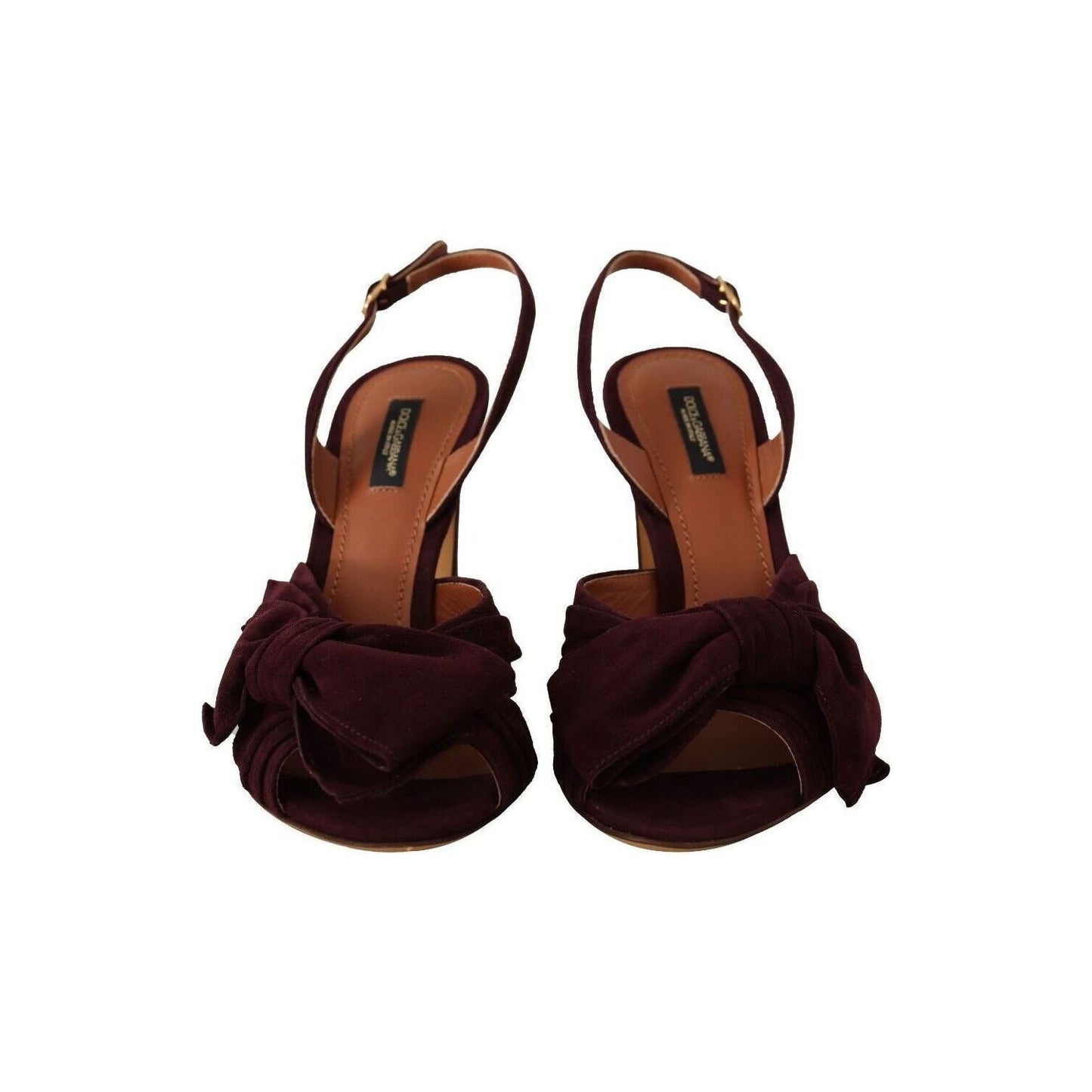 Dolce & Gabbana Elegant Purple Suede Heels Sandals dark-purple-suede-ankle-strap-sandals-shoes s-l1600-199-dc53e0e6-b7b.jpg