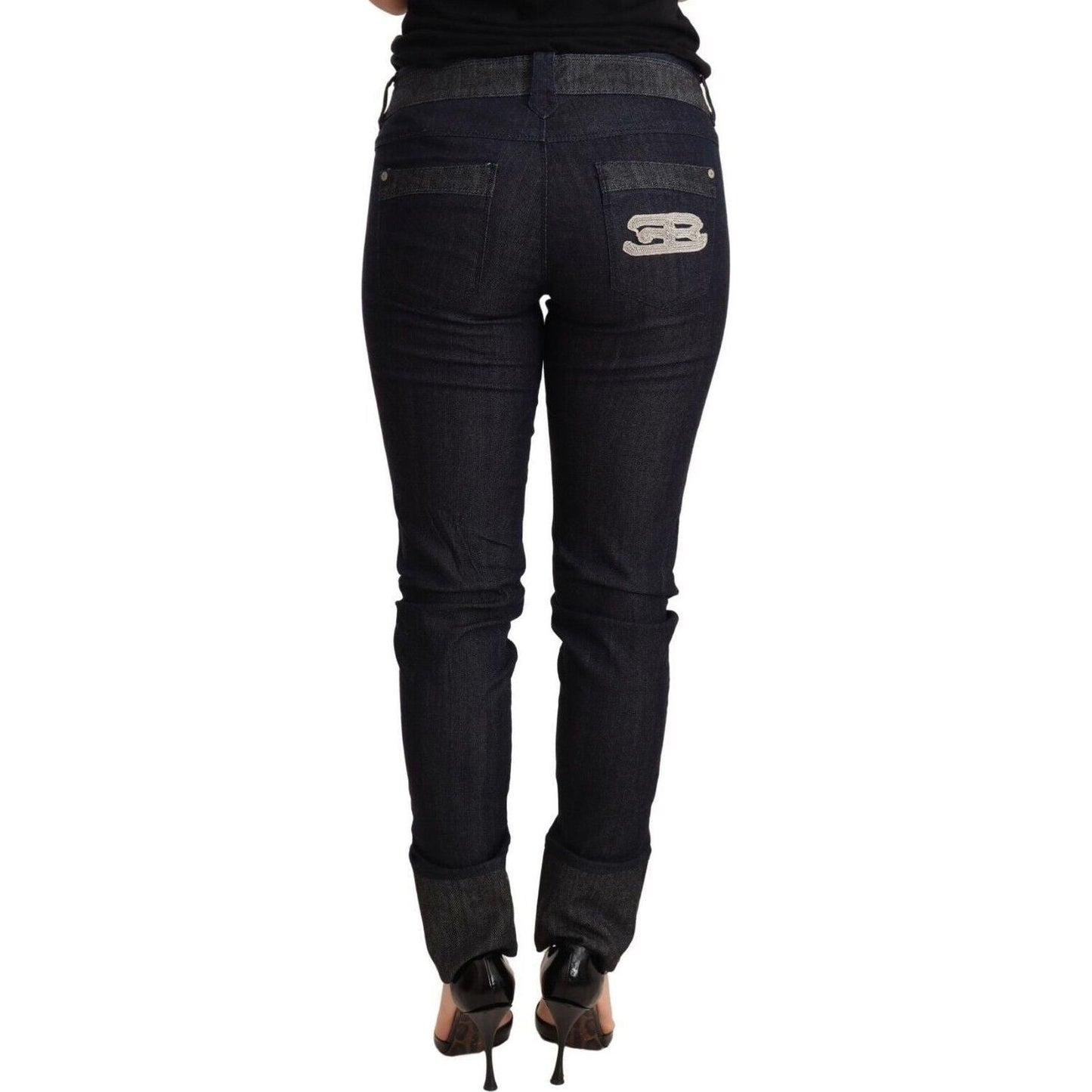 Ermanno ScervinoChic Dark Blue Skinny Trouser JeansMcRichard Designer Brands£319.00