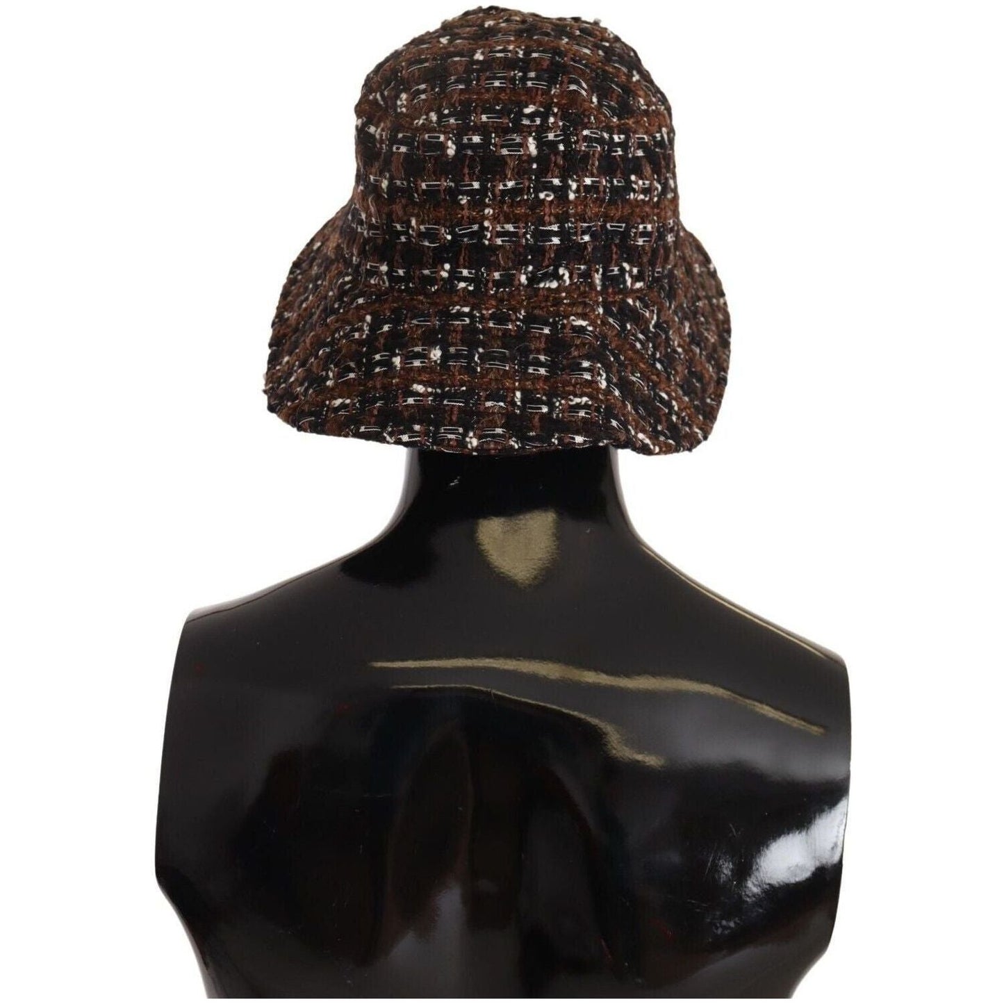 Dolce & Gabbana Elegant Woven Multicolor Bucket Hat multicolor-fabric-woven-wide-brim-bucket-hat