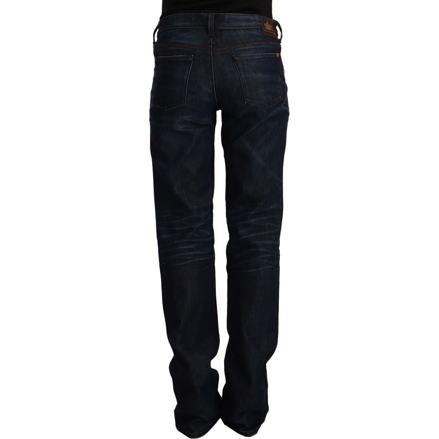 Ermanno Scervino Chic Dark Blue Mid Waist Jeans dark-blue-mid-waist-cotton-denim-straight-jeans s-l1600-2-251-5059206c-b2b.jpg