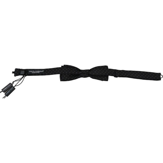 Dolce & GabbanaElegant Silk Black Bow Tie for MenMcRichard Designer Brands£119.00