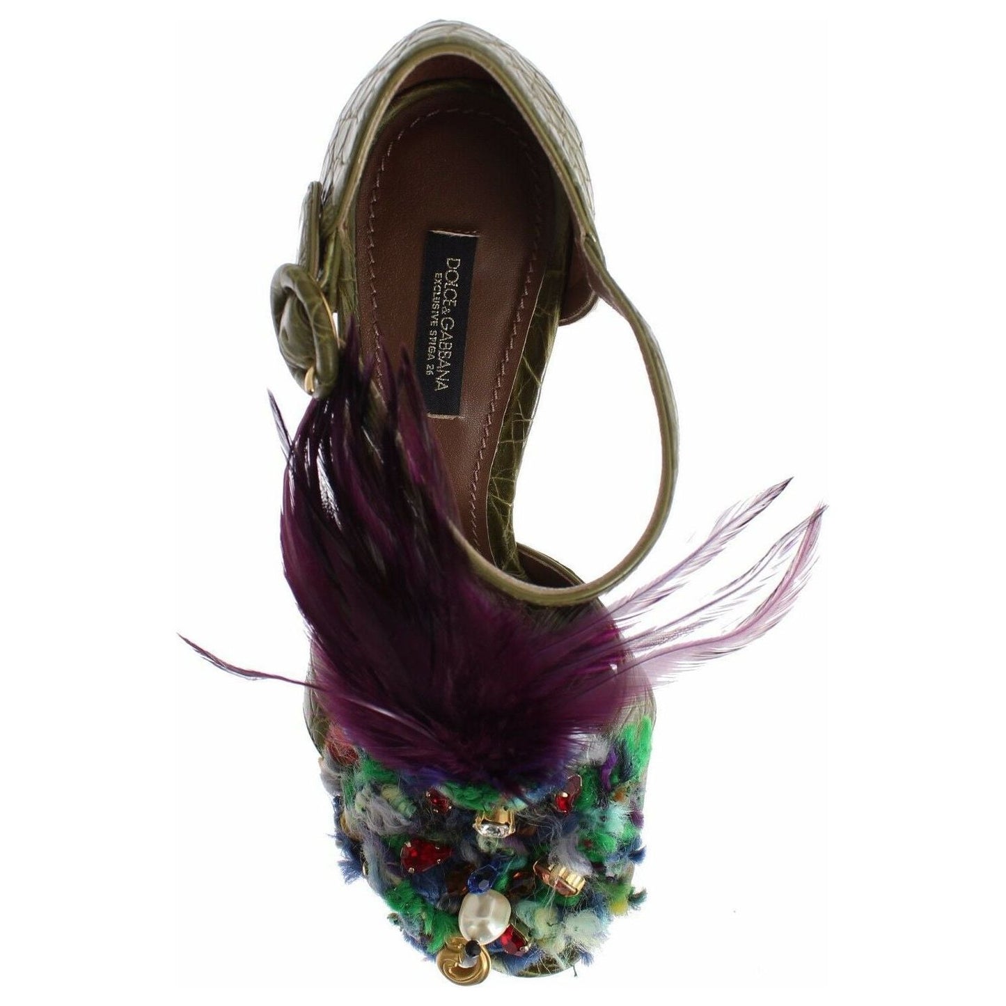 Dolce & Gabbana Crystal Enchanted Ankle Strap Sandals green-leather-crystal-platform-sandal-shoes s-l1600-2022-01-10T154706.607-d61cf9c4-258.jpg