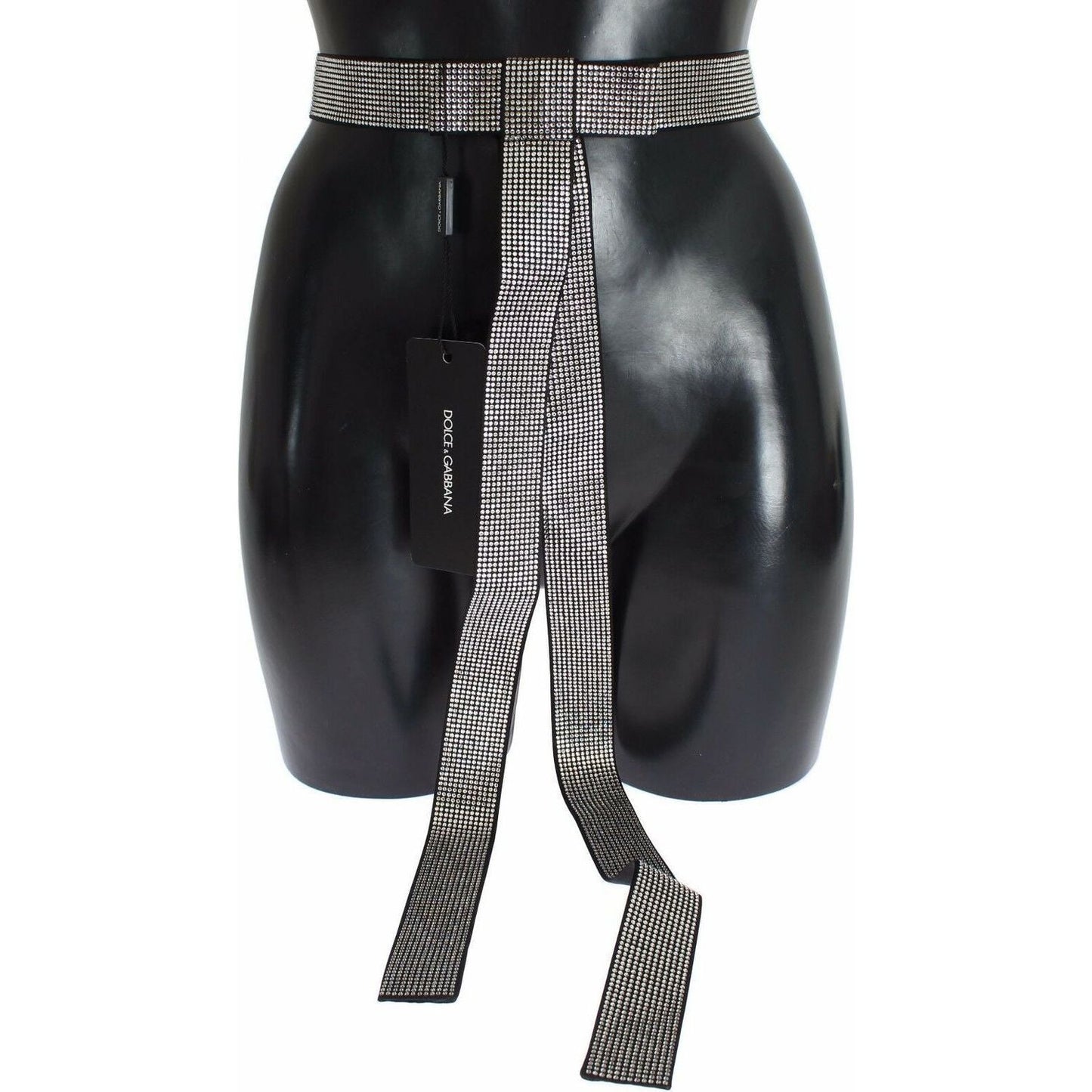 Dolce & Gabbana Black Silk Crystal Bow Waist Belt Elegance black-silk-clear-crystal-bow-waist-belt WOMAN BELTS s-l1600-2022-01-14T094935.438-cc610bc4-494.jpg