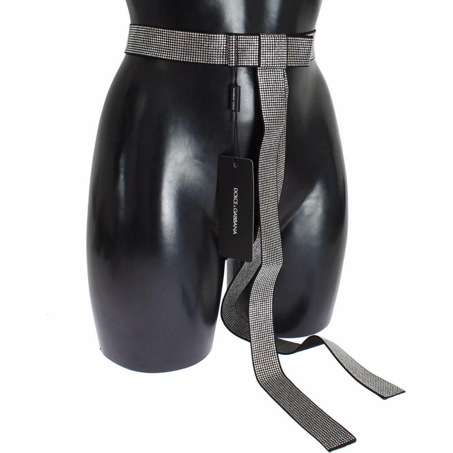 Dolce & Gabbana Black Silk Crystal Bow Waist Belt Elegance black-silk-clear-crystal-bow-waist-belt WOMAN BELTS s-l1600-2022-01-14T094939.970-e9d37fda-deb.jpg