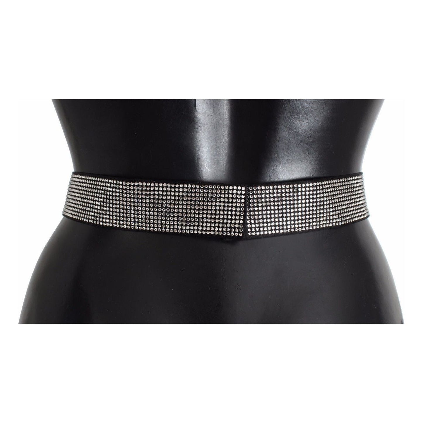 Dolce & Gabbana Black Silk Crystal Bow Waist Belt Elegance black-silk-clear-crystal-bow-waist-belt WOMAN BELTS s-l1600-2022-01-14T095034.403-c89e7e77-d9c.jpg