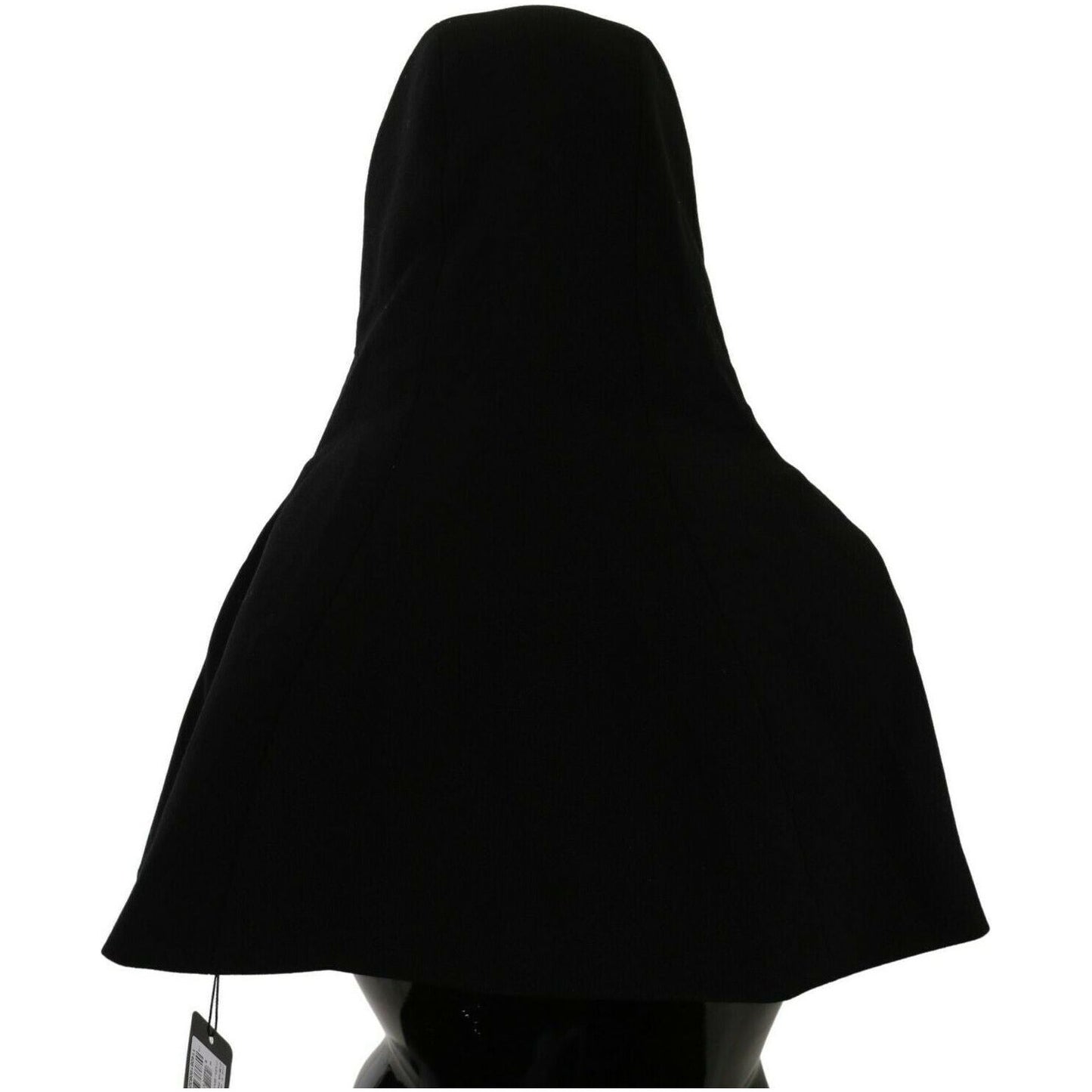 Dolce & GabbanaElegant Black Hooded Scarf WrapMcRichard Designer Brands£469.00