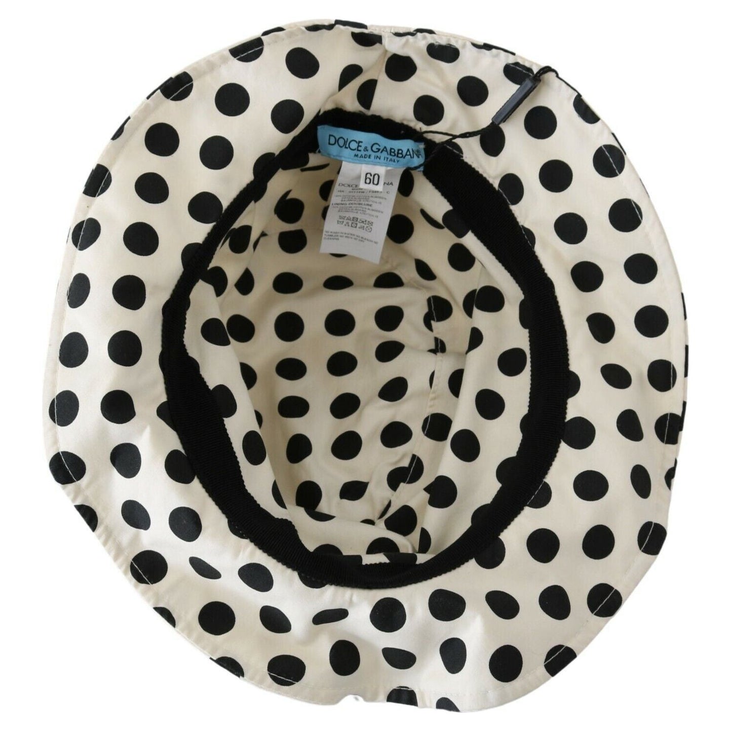 Dolce & Gabbana Chic Black Polka Dot Trilby Hat white-100-cotton-polka-dot-design-trilby-hat s-l1600-2022-08-30T124647.315-737c36b8-74e.jpg