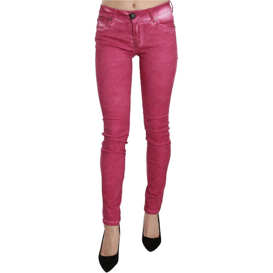 Dolce & GabbanaChic Pink Mid Waist Skinny PantsMcRichard Designer Brands£239.00