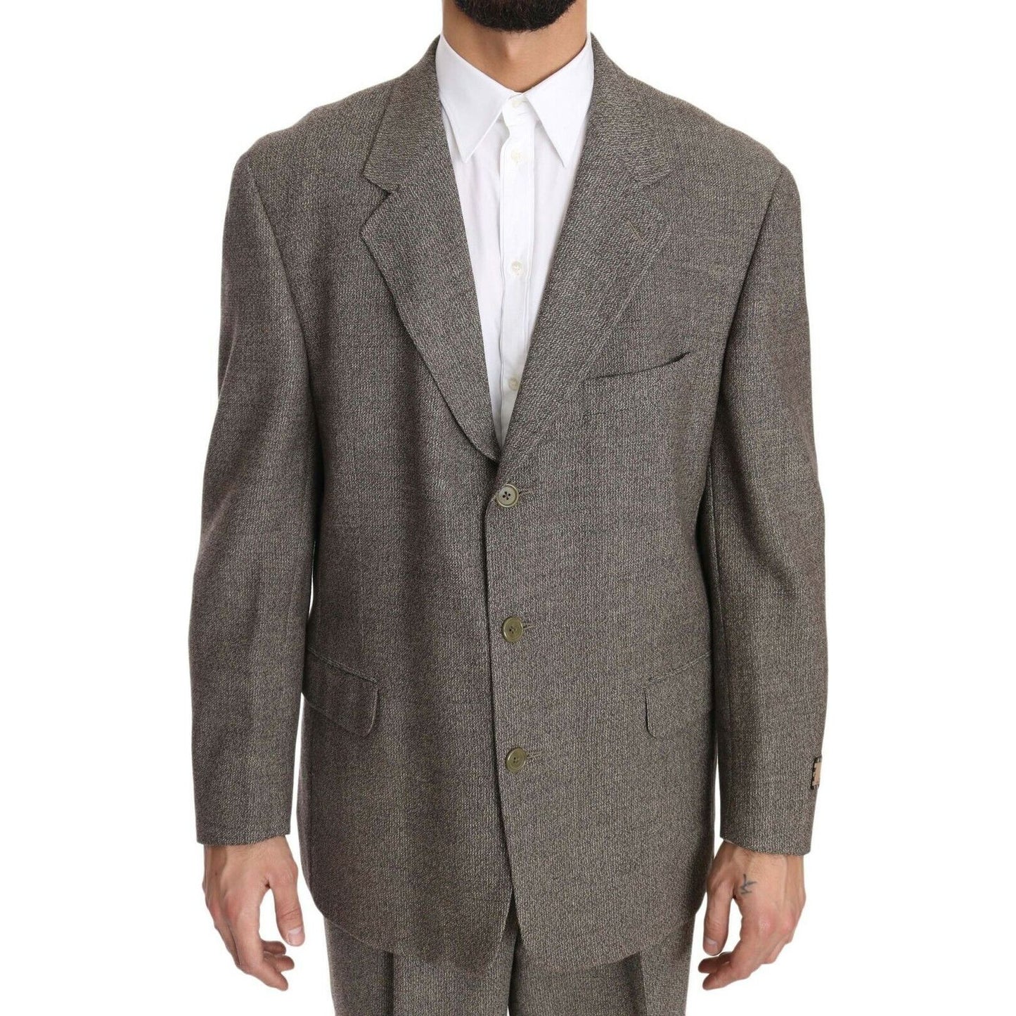 Fendi Elegant Light Brown Wool Men's Suit brown-wool-regular-single-breasted-suit Suit s-l1600-2022-09-23T111944.179-d27b5647-18e.jpg