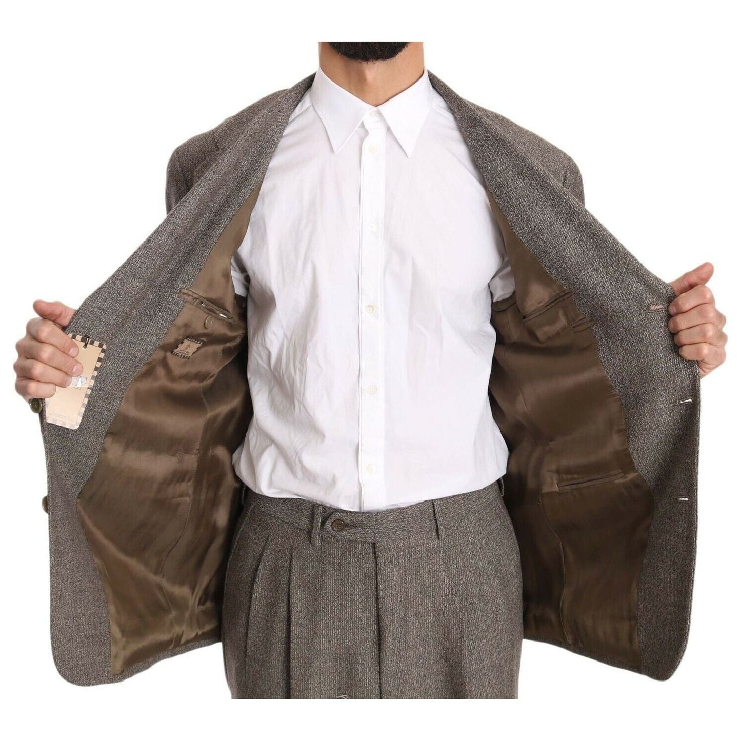 Fendi Elegant Light Brown Wool Men's Suit brown-wool-regular-single-breasted-suit Suit s-l1600-2022-09-23T111946.958-5d3c3879-21a.jpg