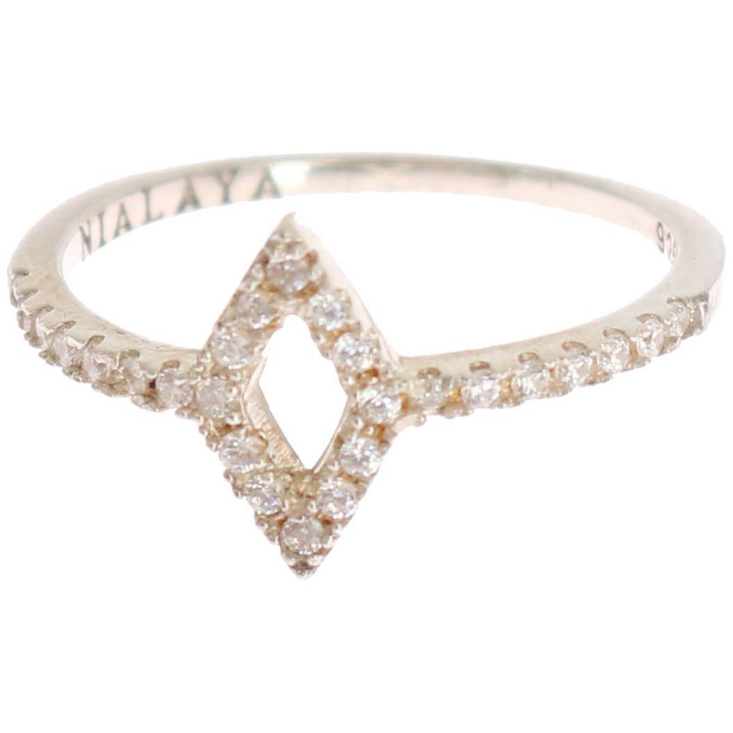 Nialaya Elegant Silver CZ Crystal Studded Ring silver-rhombus-womens-clear-cz-925-silver-ring Ring s-l1600-2022-10-06T111916.859-46cae302-793.jpg