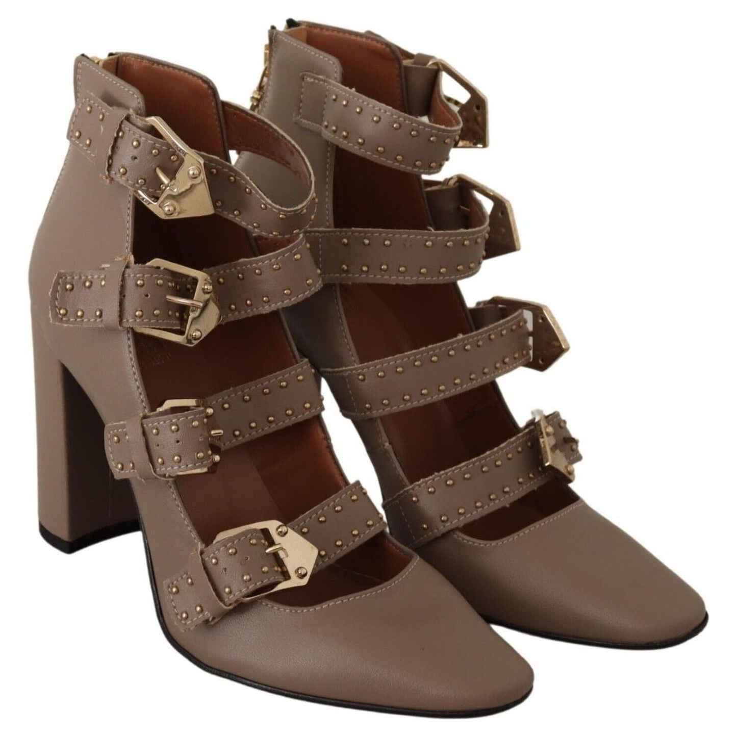 MY TWIN Elegant Leather Multi-Buckle Heels in Brown WOMAN PUMPS brown-leather-block-heels-multi-buckle-pumps-shoes s-l1600-2022-10-27T122115.279-726fde94-0e8.jpg