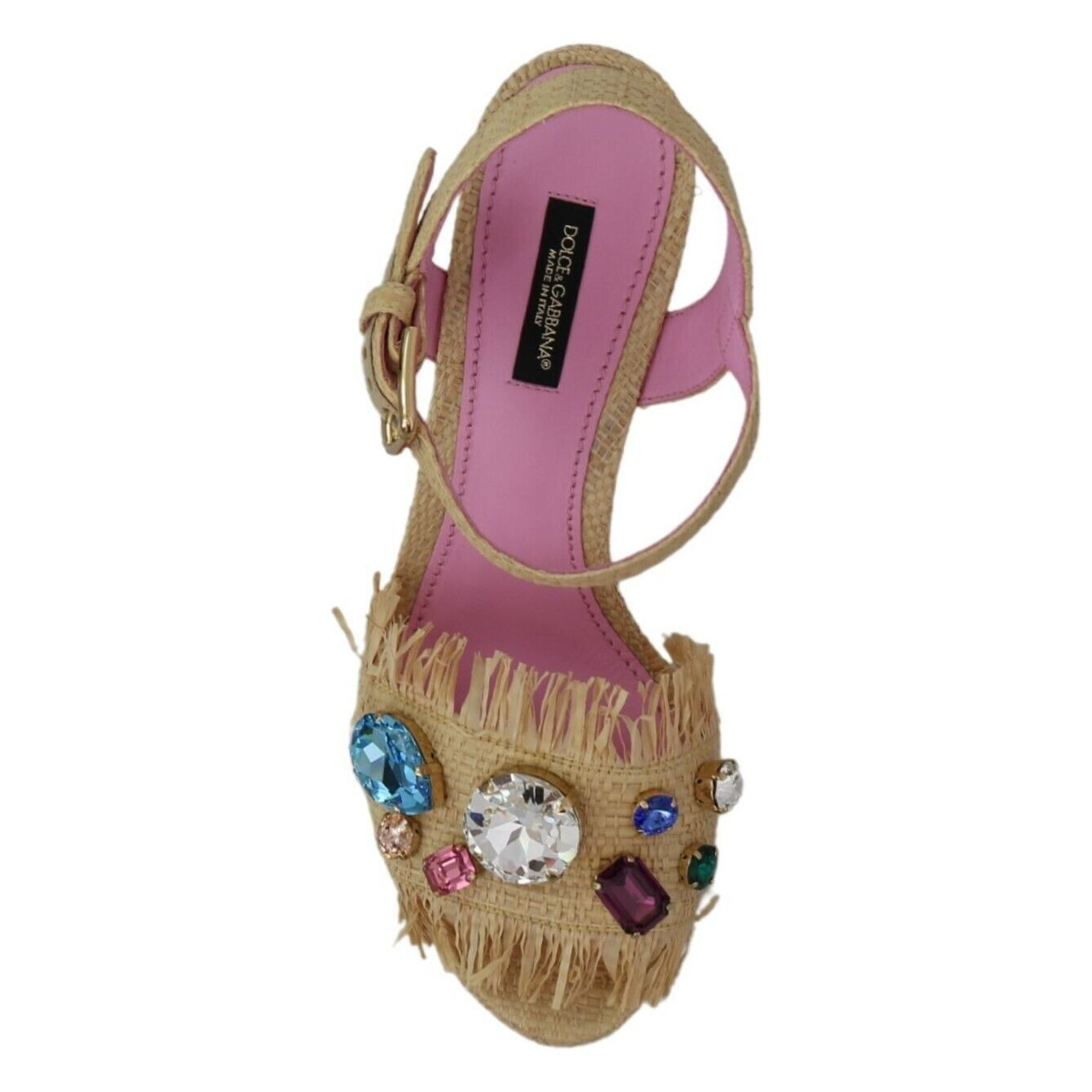Dolce & Gabbana Beige Silk Strap Wedge Sandals beige-rhinestones-wedge-heel-sandals-shoes Heeled Wedge s-l1600-2022-11-15T150124.767-206d82e5-25a.jpg