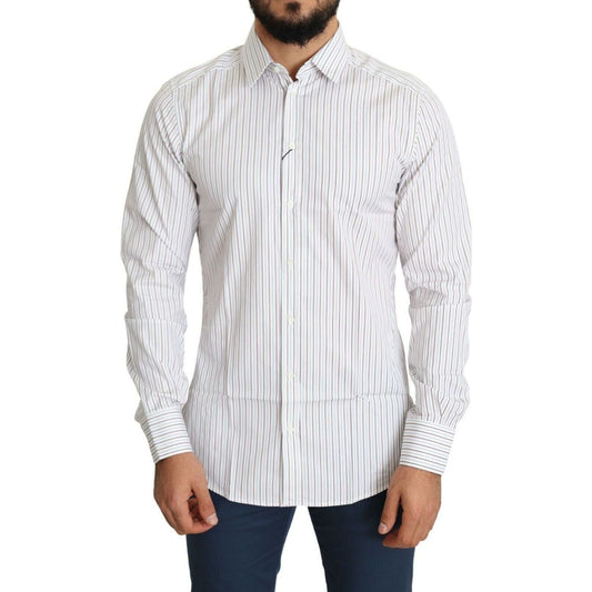 Dolce & Gabbana Elegant White Striped Cotton Dress Shirt white-striped-formal-martini-shirt s-l1600-2023-01-19T162655.782-1d7743a5-146.jpg