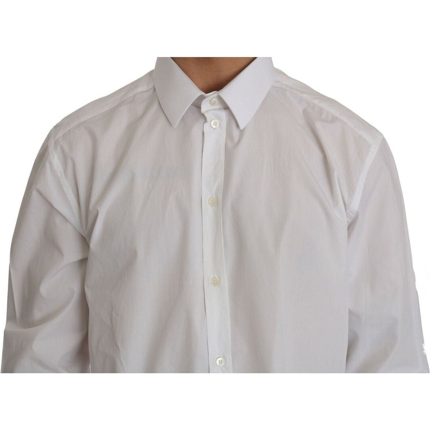 Dolce & Gabbana Exclusive White Slim Fit Formal Shirt white-100-cotton-gold-slim-dress-shirt s-l1600-2023-01-19T164134.996-70ac52b0-10e.jpg