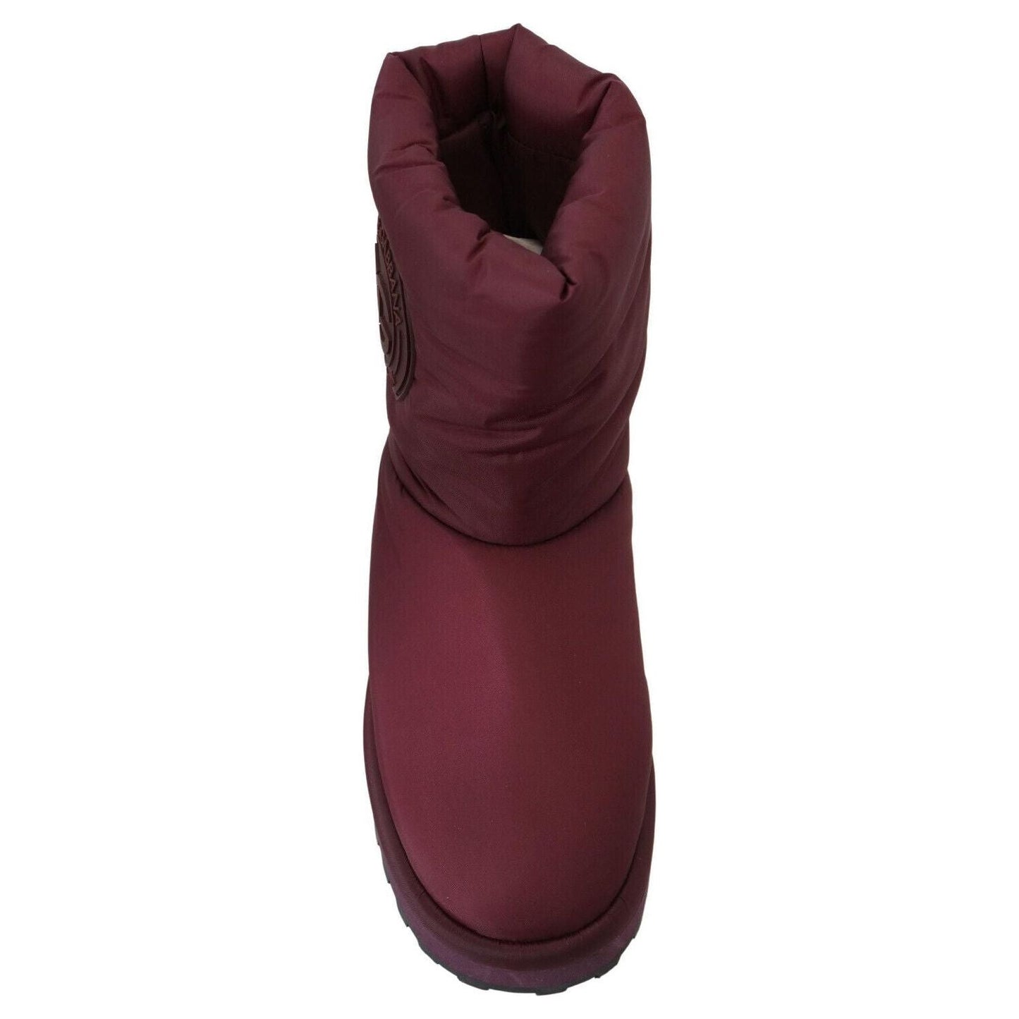 Dolce & Gabbana Elegant Bordeaux Mid Calf Boots bordeaux-nylon-boots-padded-mid-shoes s-l1600-2023-07-06T160418.719-0cc854f6-f4e.jpg