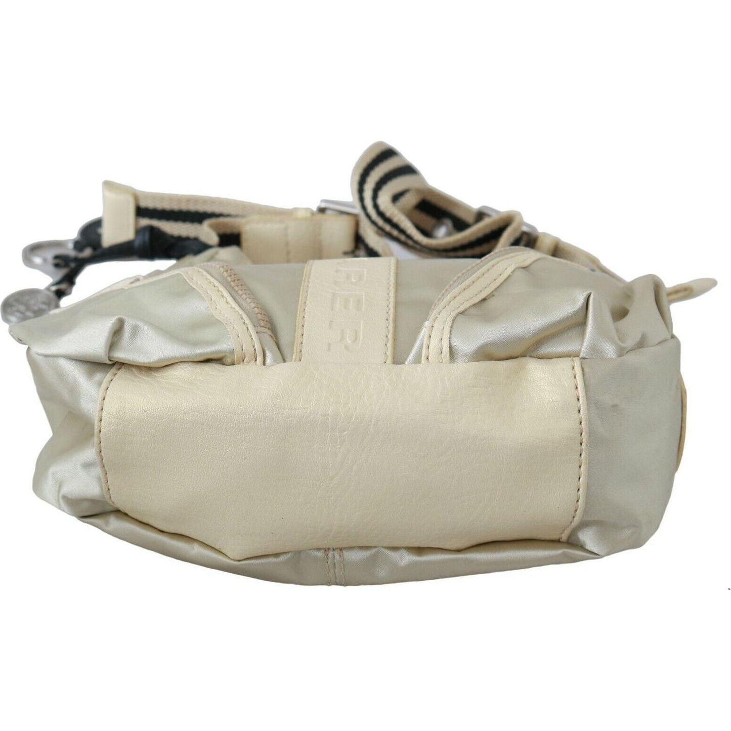 WAYFARER Chic White Fabric Shoulder Bag - Perfect for Any Occasion Crossbody Bag white-shoulder-crossbody-sling-fabric-purse