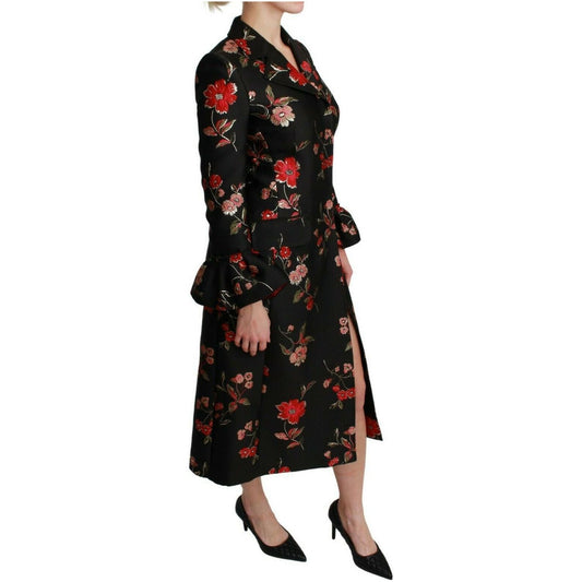 Dolce & Gabbana Black Floral Embroidered Jacket Coat black-floral-embroidered-jacket-coat WOMAN COATS & JACKETS s-l1600-22-db5e3912-b91.jpg