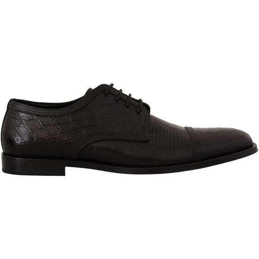 Dolce & Gabbana Exotic Leather Formal Lace-Up Shoes black-exotic-leather-lace-up-formal-derby-shoes s-l1600-273-b68172ef-edd.jpg