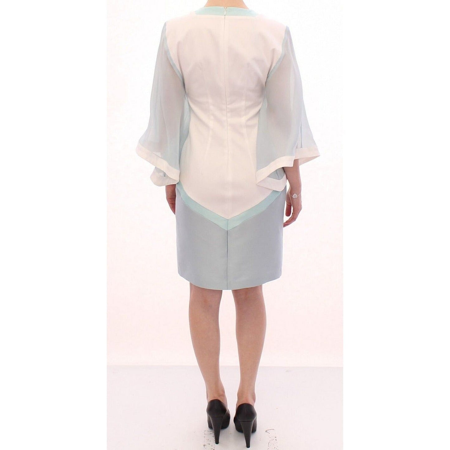 Sergei Grinko Elegant Turquoise Silk Sheath Dress WOMAN DRESSES white-silk-sheath-formal-turquoise-dress s-l1600-28-2-a93f8728-c22.jpg