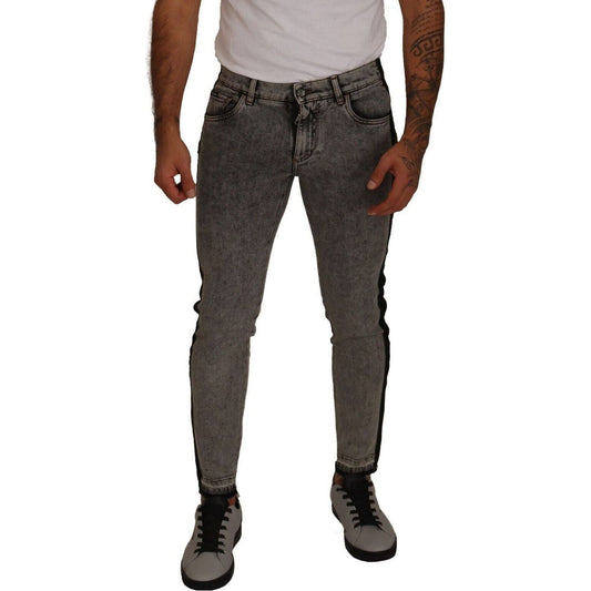 Dolce & Gabbana Chic Embellished Crown Skinny Jeans gray-wash-crown-embellished-skinny-denim-jeans s-l1600-3-109-414c81d7-fab.jpg