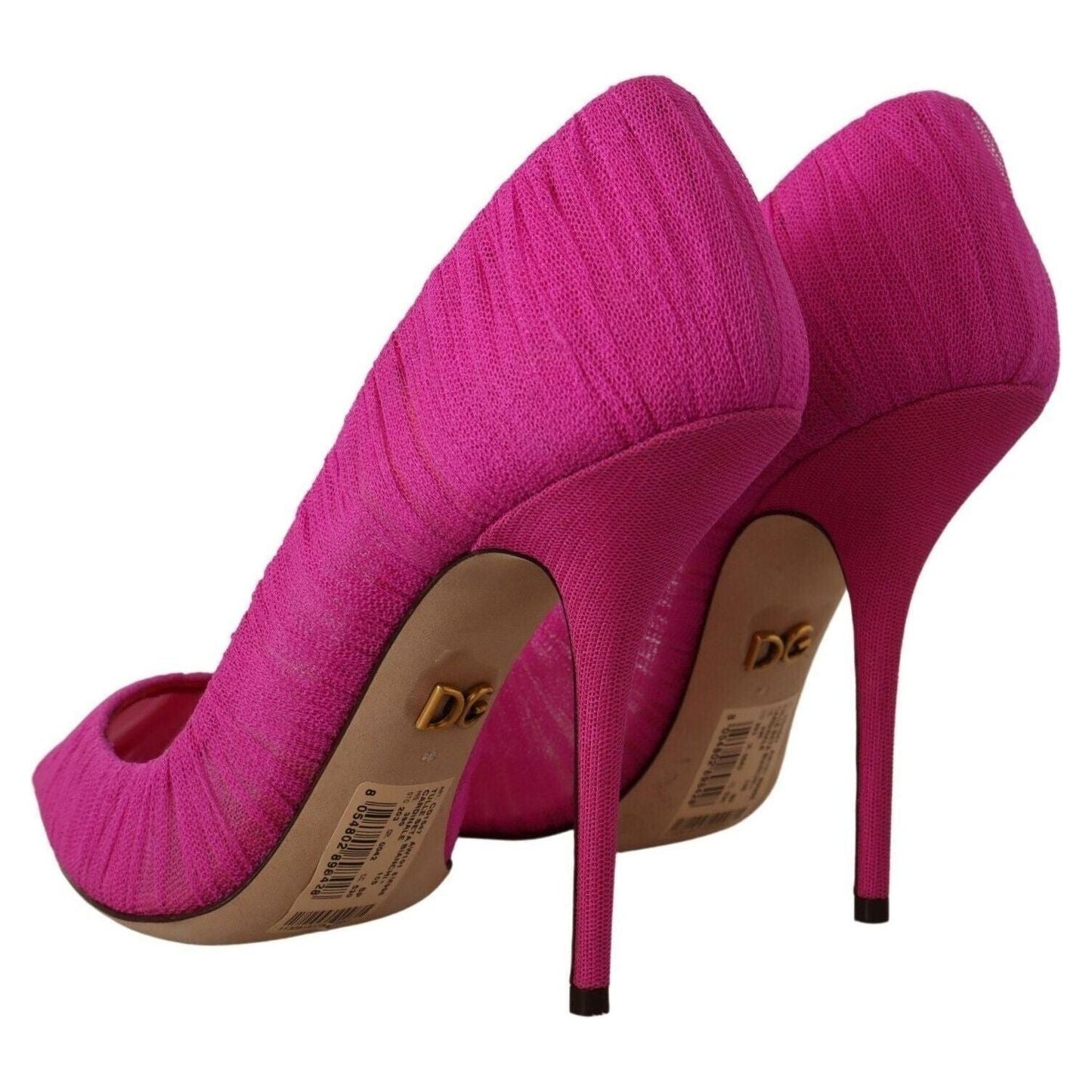 Dolce & Gabbana Elegant Pink Tulle Mesh Heels Pumps pink-tulle-stiletto-high-heels-pumps-shoes s-l1600-3-116-248be66d-12c.jpg
