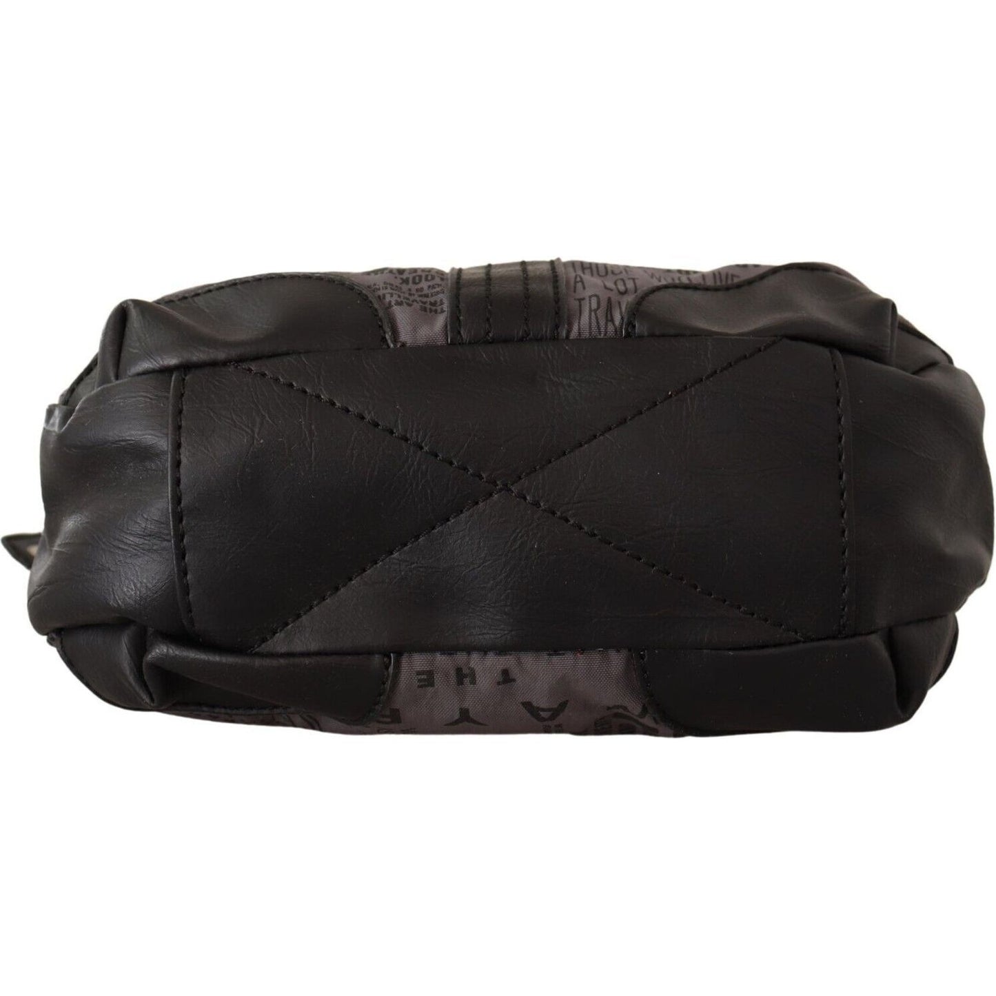 WAYFARER Chic Gray Fabric Shoulder Handbag Shoulder Bag gray-printed-handbag-shoulder-purse-fabric-bag