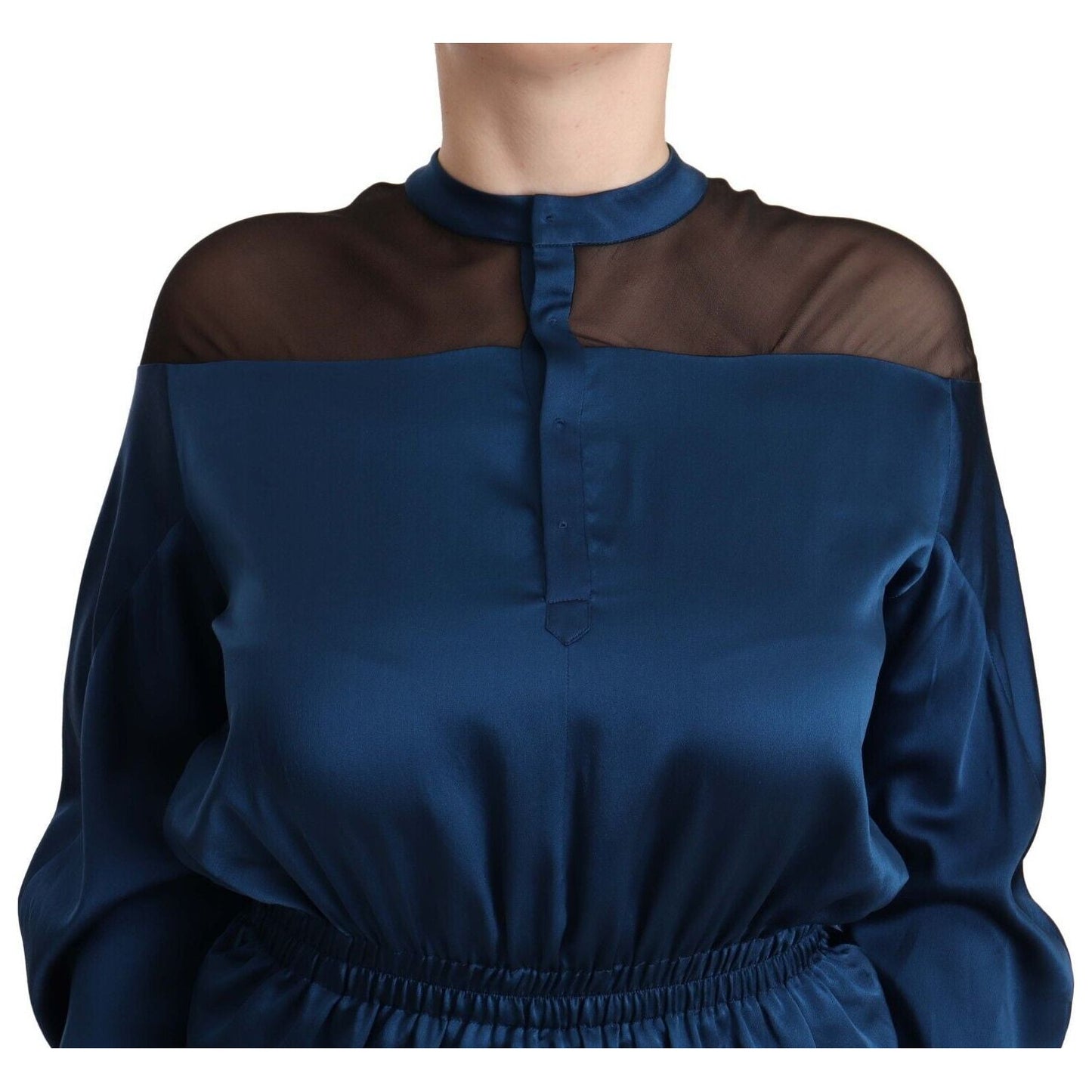 Masha Ma Elegant Crew Neck Silk Blouse in Blue WOMAN TOPS AND SHIRTS blue-silk-long-sleeves-elastic-waist-top-blouse s-l1600-3-28-fbc3da90-2a0.jpg
