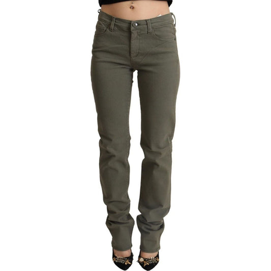 Ermanno Scervino Chic Grey Low Waist Skinny Jeans gray-low-waist-cotton-skinny-denim-trouser-jeans s-l1600-3-39-a801dc76-f3e.jpg