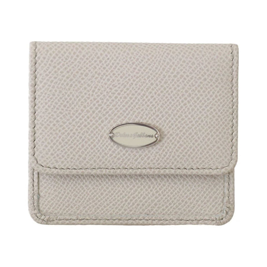 Dolce & GabbanaChic White Leather Condom Case WalletMcRichard Designer Brands£139.00