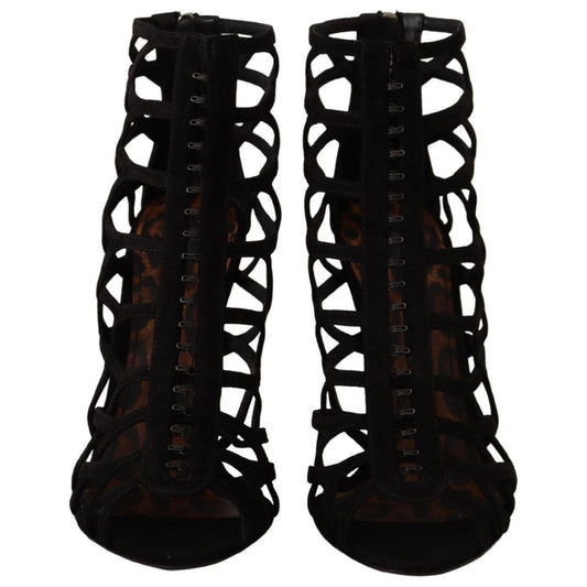 Dolce & Gabbana Elegant Black Suede Heels Sandals black-suede-stiletto-heels-bette-sandals-shoes s-l1600-36-22-4750f2ca-b22.jpg