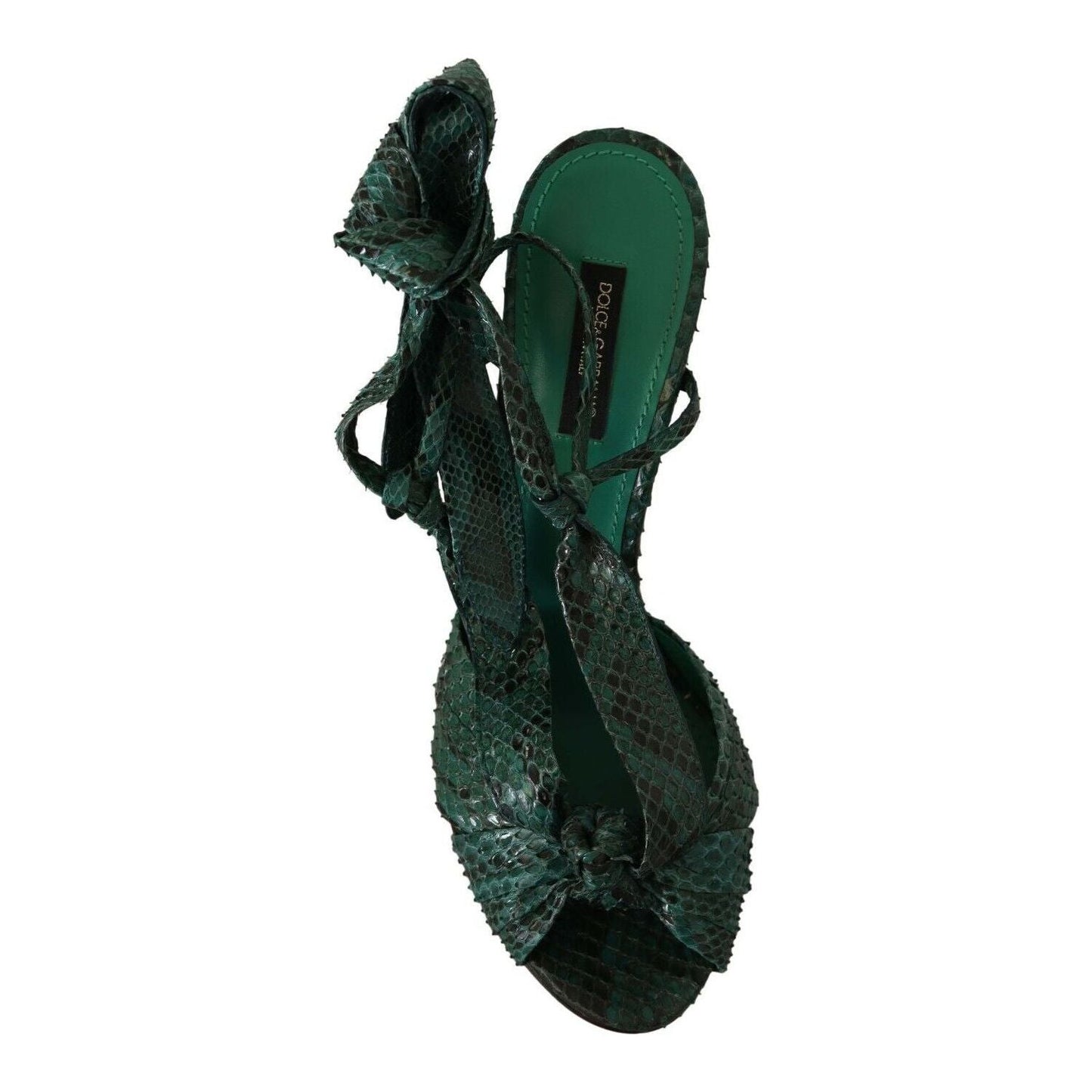 Dolce & Gabbana Emerald Exotic Leather Heeled Sandals emerald-exotic-leather-heels-sandals-shoes s-l1600-37-20-5d47adaf-43e.jpg