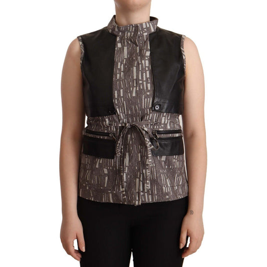 Comeforbreakfast Sleeveless Turtleneck Chic Top brown-black-vest-leather-sleeveless-top-blouse WOMAN TOPS AND SHIRTS s-l1600-37-25572007-b9f.jpg