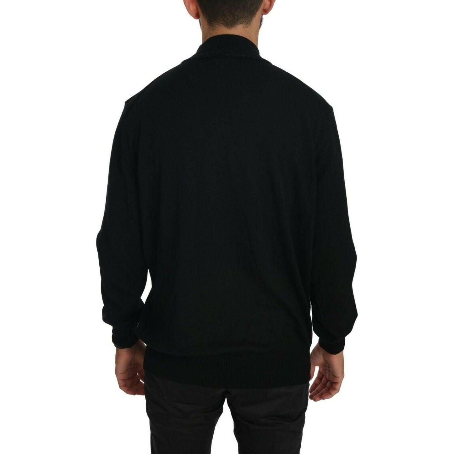 MILA SCHÖN Elegant Black Virgin Wool Pullover Sweater black-turtle-neck-pullover-top-virgin-wool-sweater s-l1600-37-81fc1cb0-cea.jpg