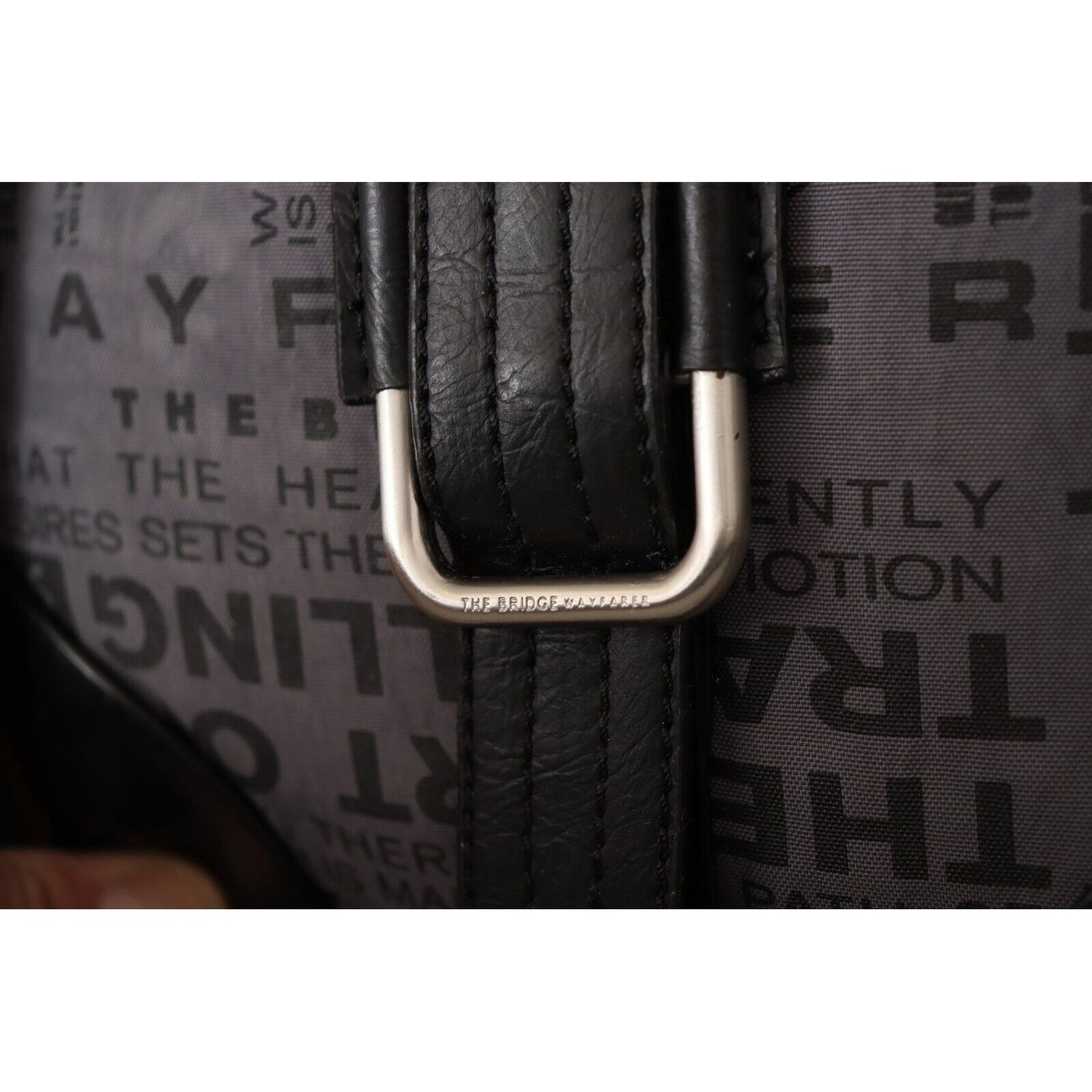 WAYFARER Chic Gray Fabric Crossbody Bag gray-printed-logo-shoulder-crossbody-purse-bag Crossbody Bag s-l1600-4-10-f8f66508-dd3.jpg