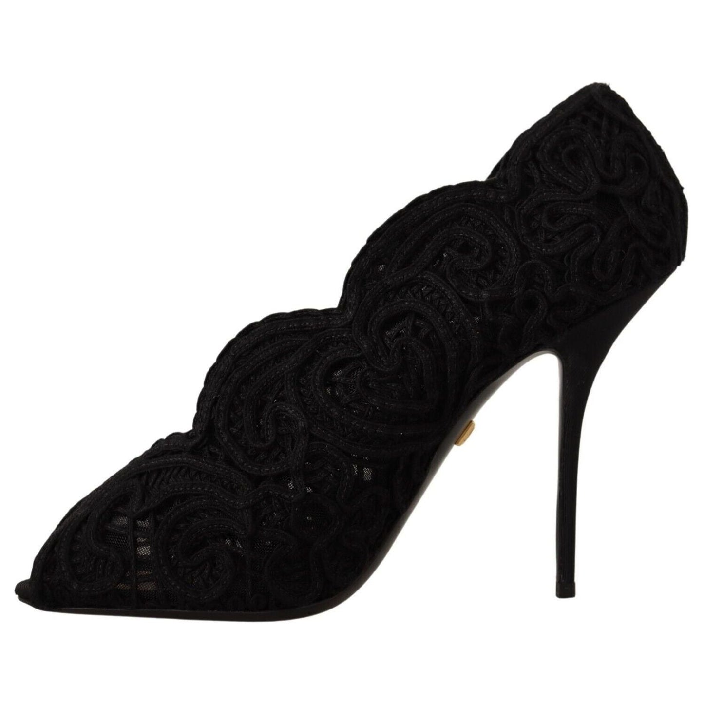 Dolce & Gabbana Elegant Black Lace Stiletto Heels black-cordonetto-ricamo-pump-open-toe-shoes s-l1600-4-51-4d6ae666-dd3.jpg
