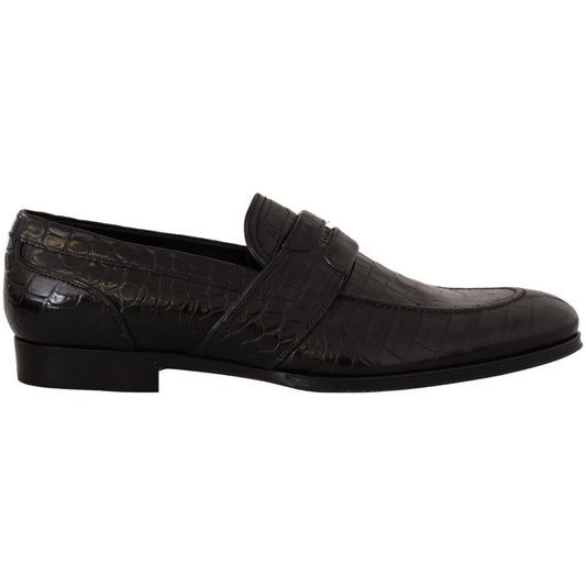 Dolce & GabbanaElegant Crocodile Leather Moccasin ShoesMcRichard Designer Brands£2489.00