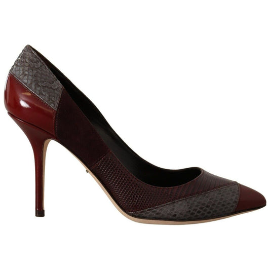 Dolce & Gabbana Multicolor Exotic Leather Heels Pumps multicolor-exotic-leather-heels-pumps-shoes s-l1600-48-5-ac1d2192-9d2.jpg