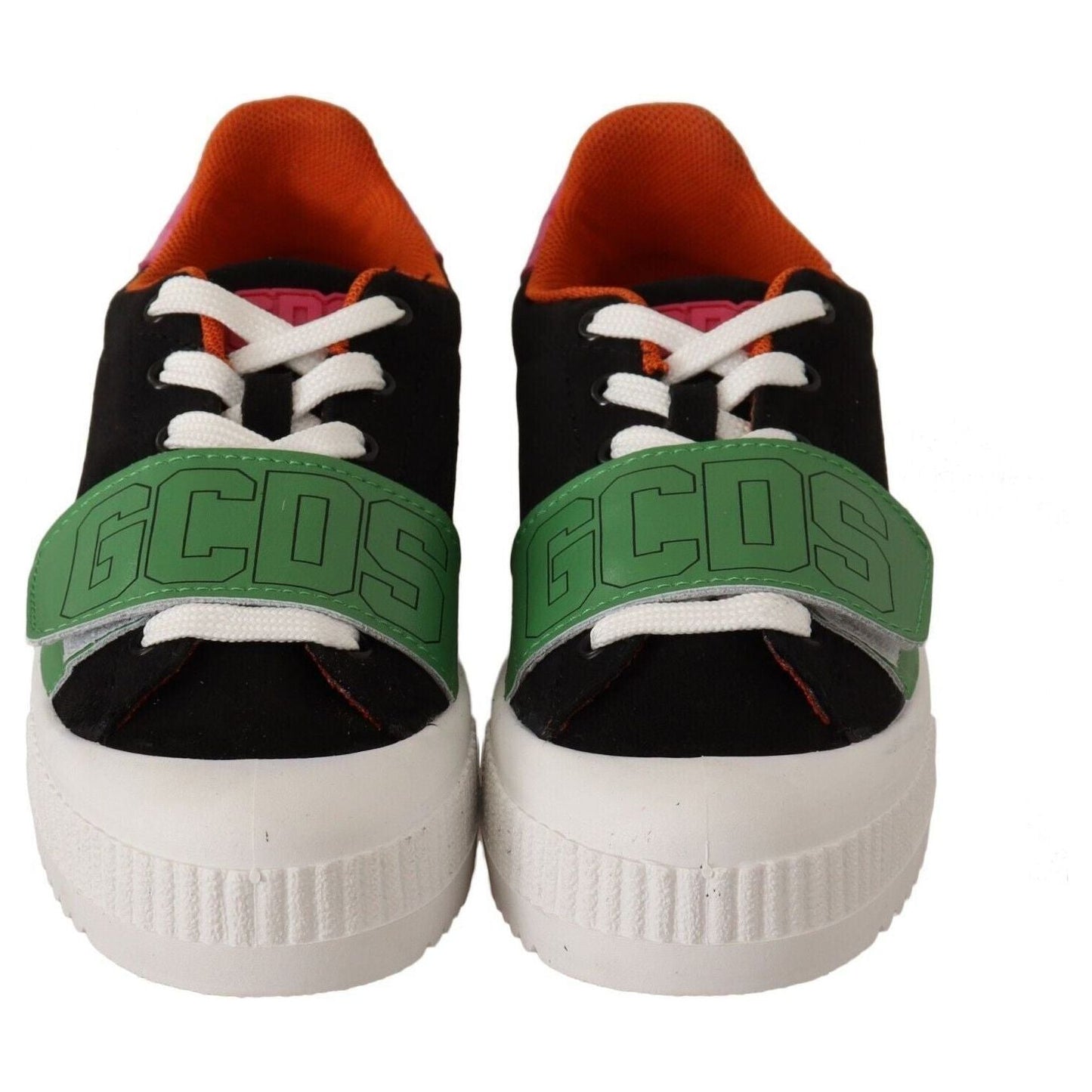 GCDS Stylish Multicolor Low Top Lace-Up Sneakers multicolor-suede-low-top-lace-up-women-sneakers-shoes