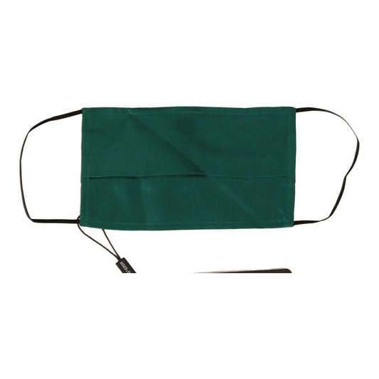 Dolce & Gabbana Emerald Silk Pleated Face Mask green-silk-pleated-elastic-ear-strap-face-mask s-l1600-55-11-8bd7629f-853.jpg