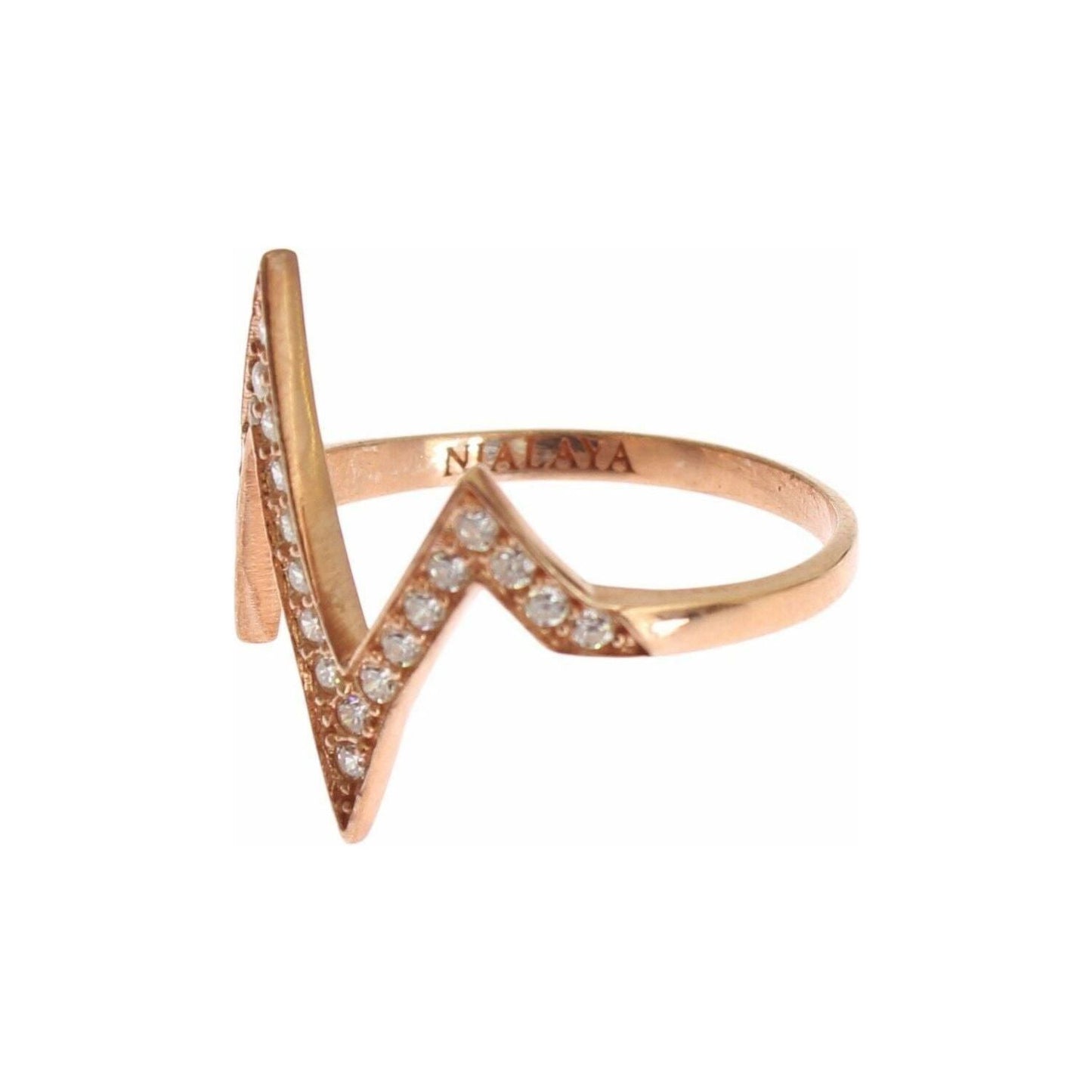 Nialaya Elegant Pink Crystal Encrusted Silver Ring pink-gold-925-silver-womens-clear-ring Ring s-l1600-57-2-f752cd53-aa1.jpg