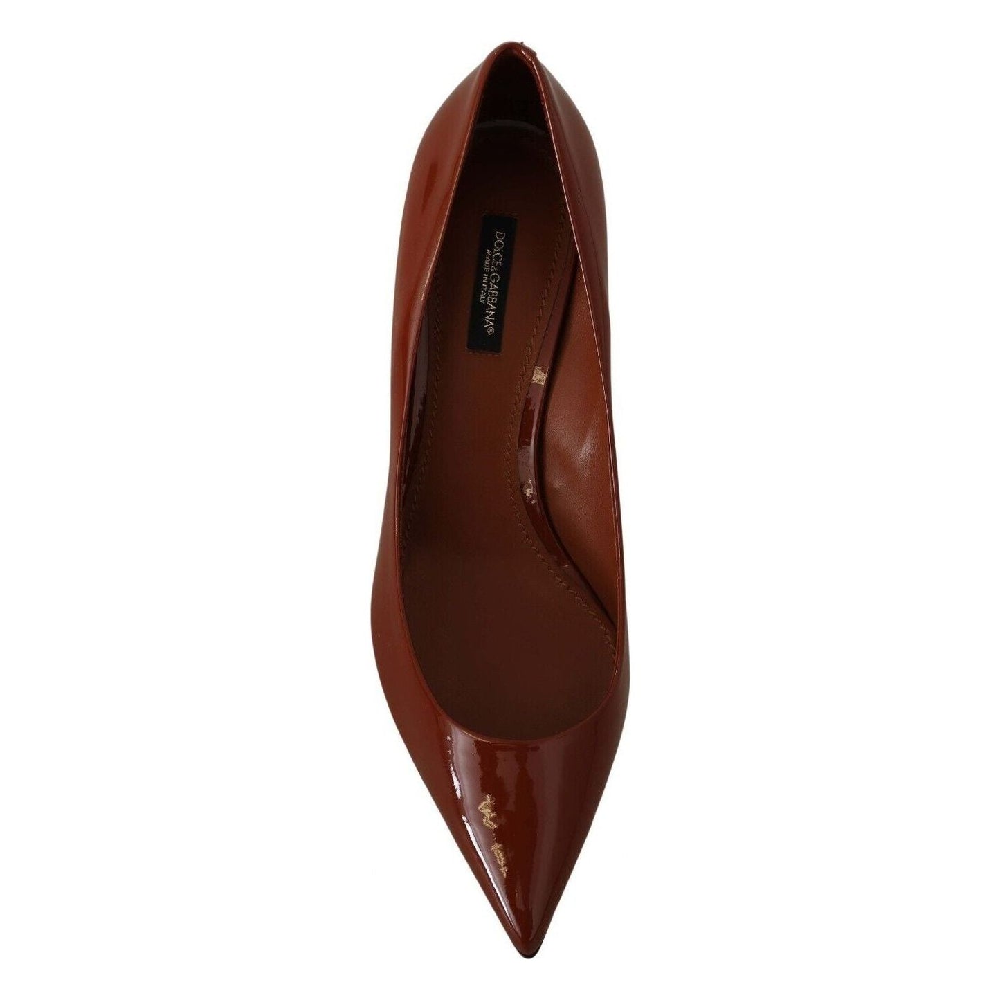 Dolce & Gabbana Elegant Patent Leather Heels Pumps brown-kitten-heels-pumps-patent-leather-shoes s-l1600-6-26-d74f5a5b-765.jpg