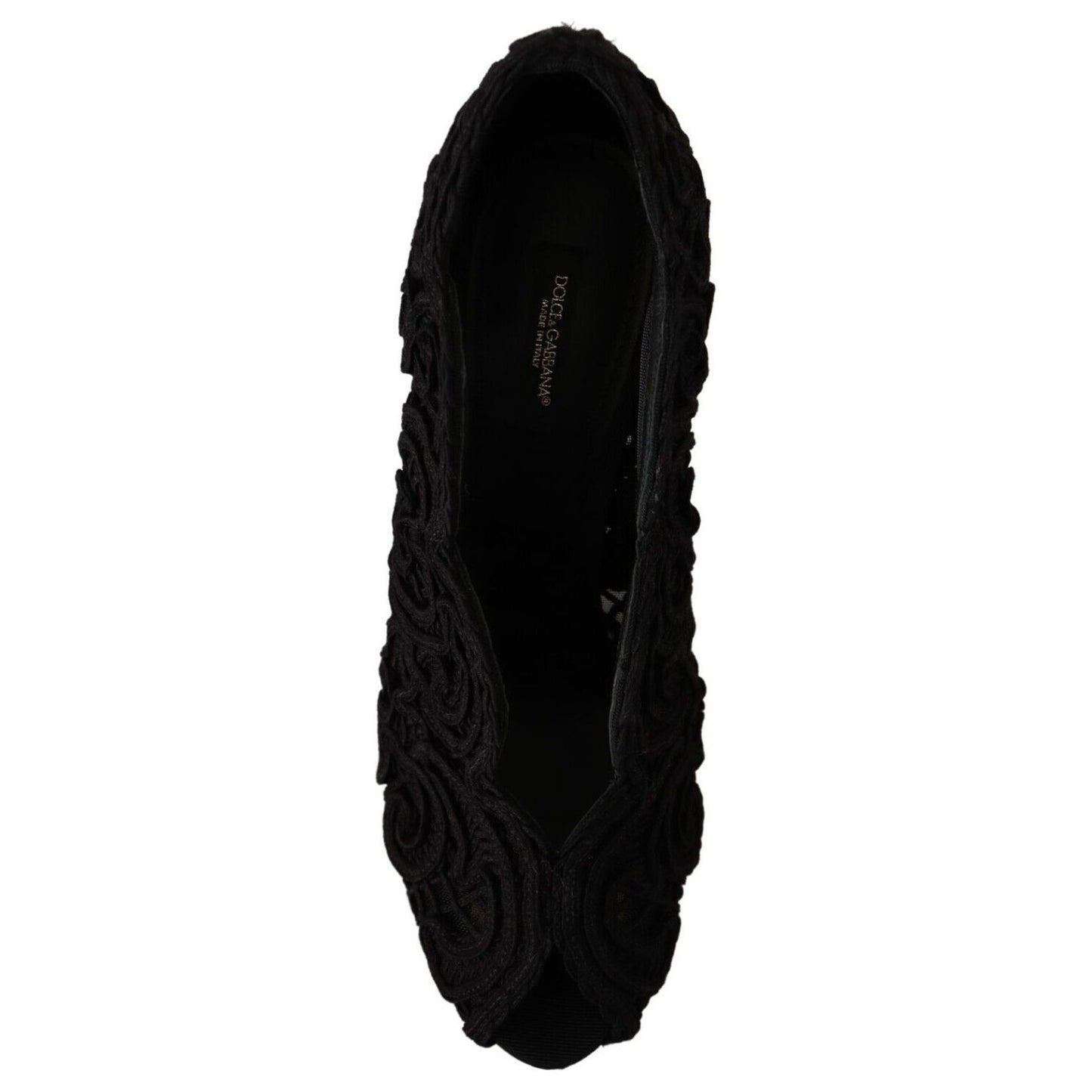 Dolce & Gabbana Elegant Black Lace Stiletto Heels black-cordonetto-ricamo-pump-open-toe-shoes s-l1600-6-5-a201f456-a79.jpg