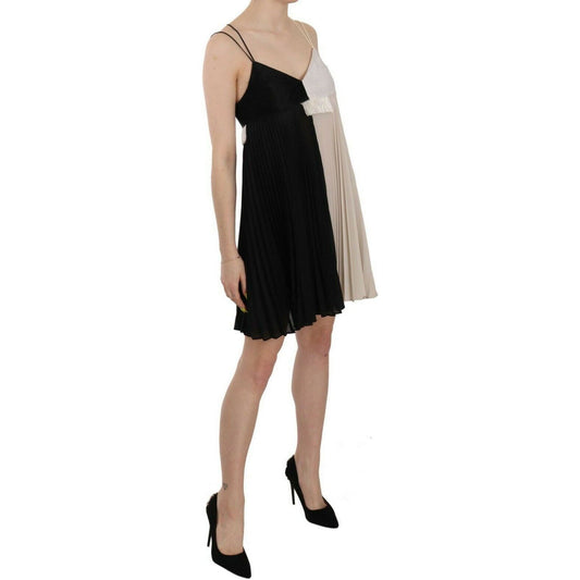 PINKO Chic Plunging A-Line Princess Mini Dress WOMAN DRESSES black-and-white-mini-sleeve-less-a-line-princess-dress s-l1600-67-2-3941f73d-852.jpg